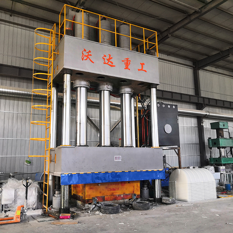 2000噸(dun)模壓玻璃鋼化糞(fèn)池液壓機視頻